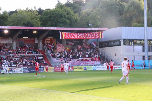 Heimspiel Augsburg 2 Block E Support 3