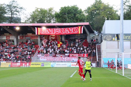 Heimspiel Augsburg 2 Block E Support 4
